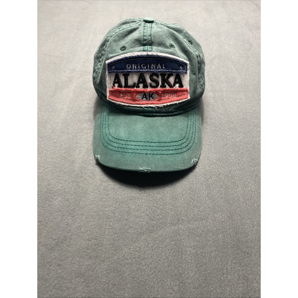 Alaska Gear Hat Alaska Orignial Men's Distressed Blue
